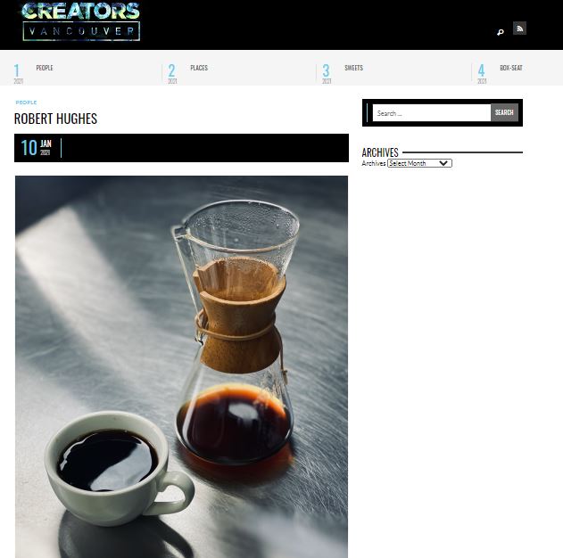 Creators Vancouver Robert Hughes